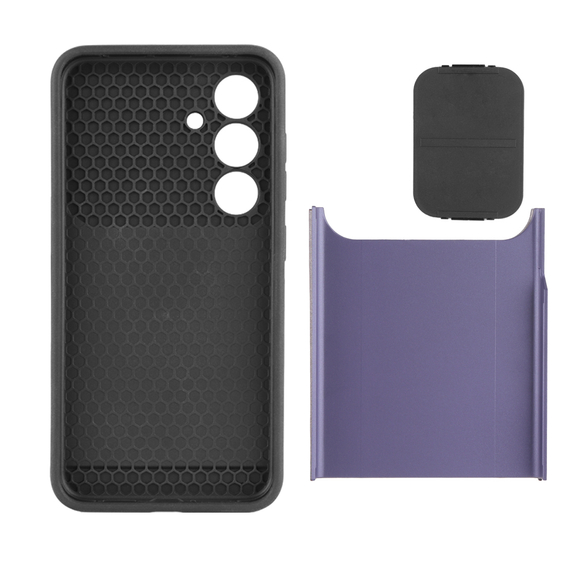 Huse pentru Samsung Galaxy S24, ERBORD CamProtect Slide Camera, violet