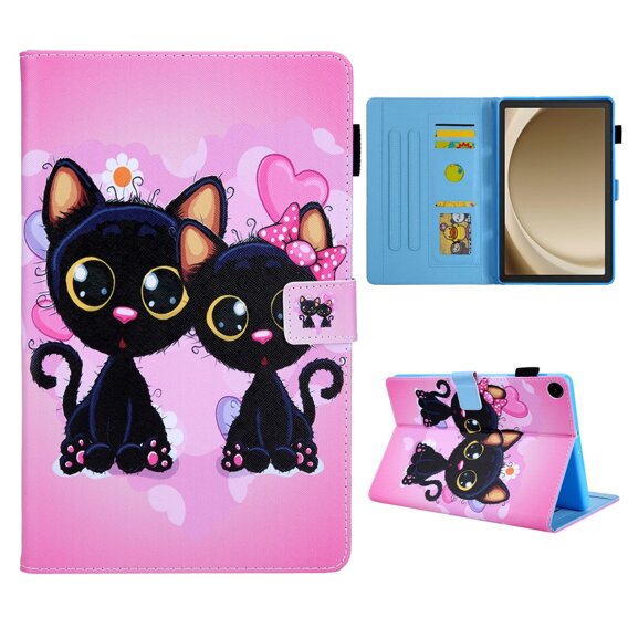 Huse pentru Samsung Galaxy Tab A9+ X210 / X215 / X216B, two cats