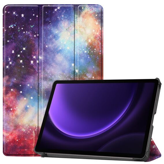 Huse pentru Samsung Galaxy Tab S9 FE, Smartcase Pen Slot, galactic