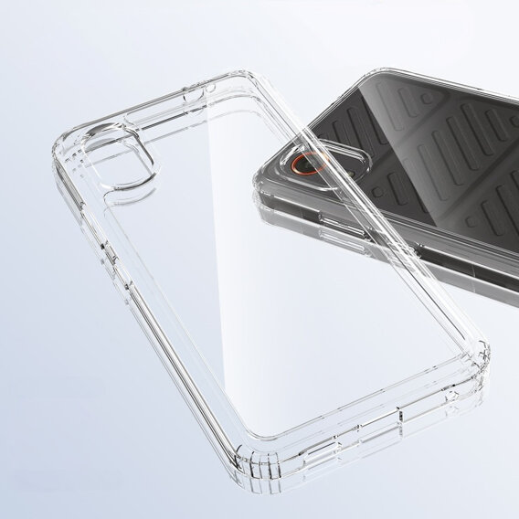 Huse pentru Samsung Galaxy Xcover 7, Fusion Hybrid, transparentă