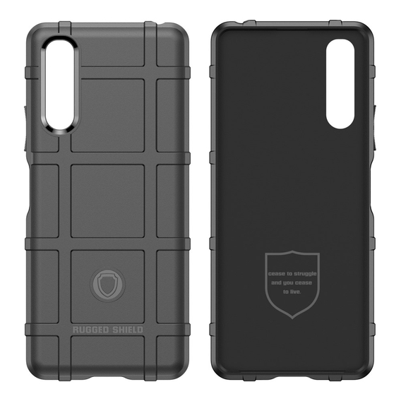 Huse pentru Sony Xperia 10 IV, Rugged Shield, negru