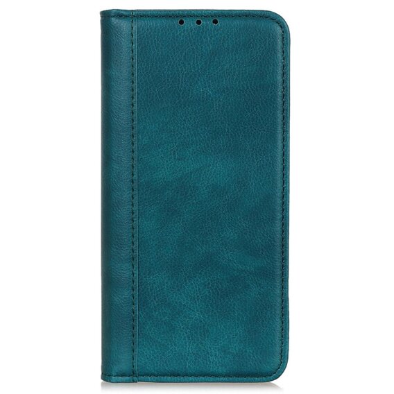 Huse pentru Xiaomi 13T / 13T Pro, Wallet Litchi Leather, verde