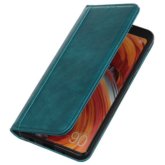 Huse pentru Xiaomi 13T / 13T Pro, Wallet Litchi Leather, verde