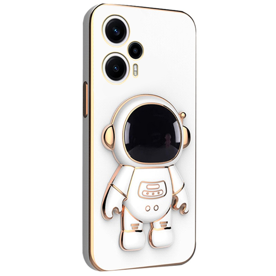 Huse pentru Xiaomi Poco F5, Astronaut, alb