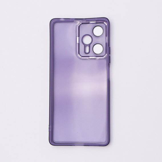 Huse pentru Xiaomi Poco F5, Fusion Hybrid, transparent / violet