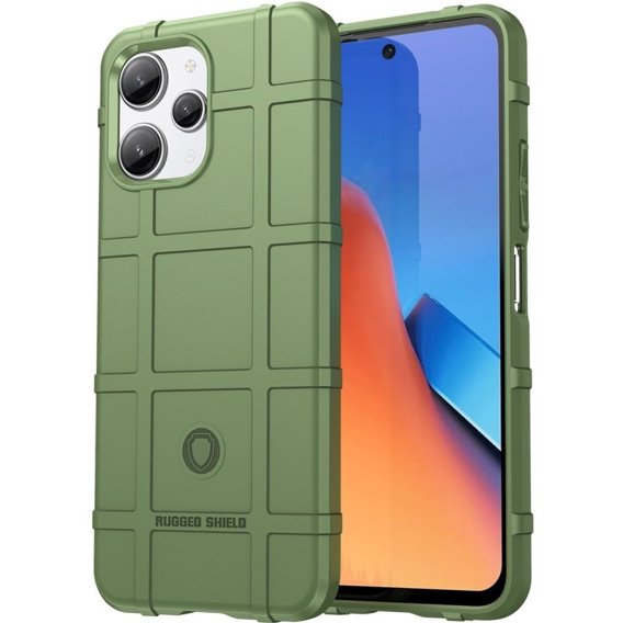 Huse pentru Xiaomi Redmi 12 4G, Rugged Shield, verde