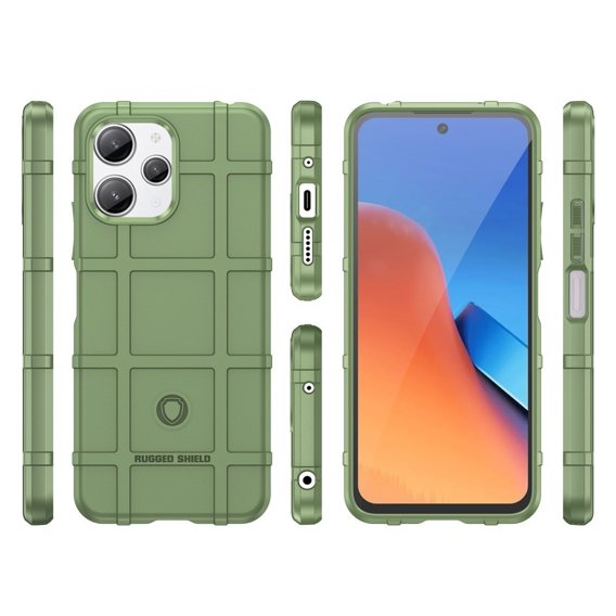 Huse pentru Xiaomi Redmi 12 4G, Rugged Shield, verde