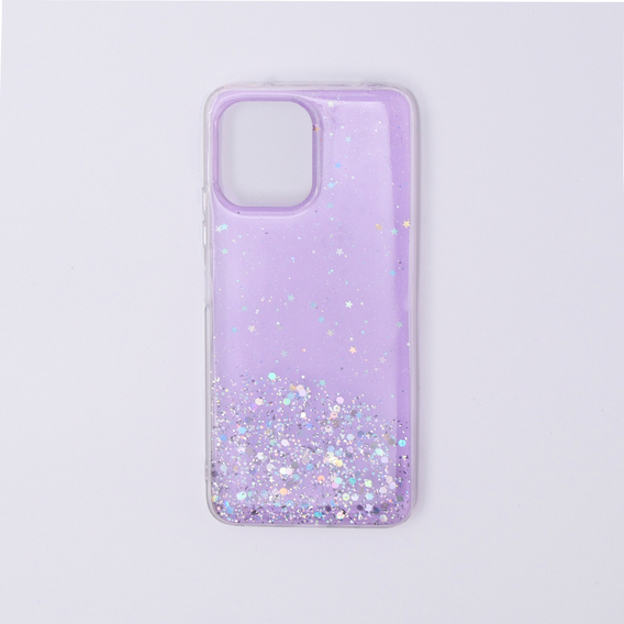 Huse pentru Xiaomi Redmi 12, Glittery, violet