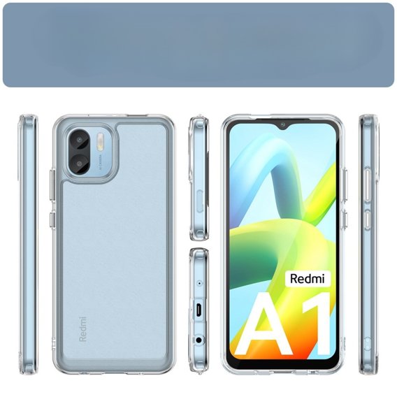 Huse pentru Xiaomi Redmi A1 4G / A2 4G, Fusion Hybrid, transparentă