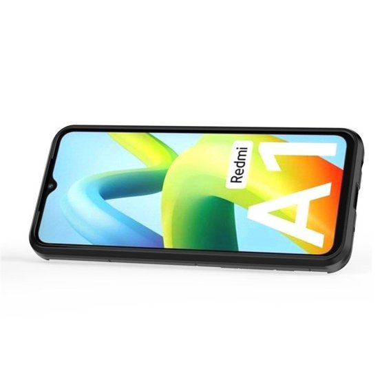 Huse pentru Xiaomi Redmi A1 4G / A2 4G, Kickstand Ring, negru