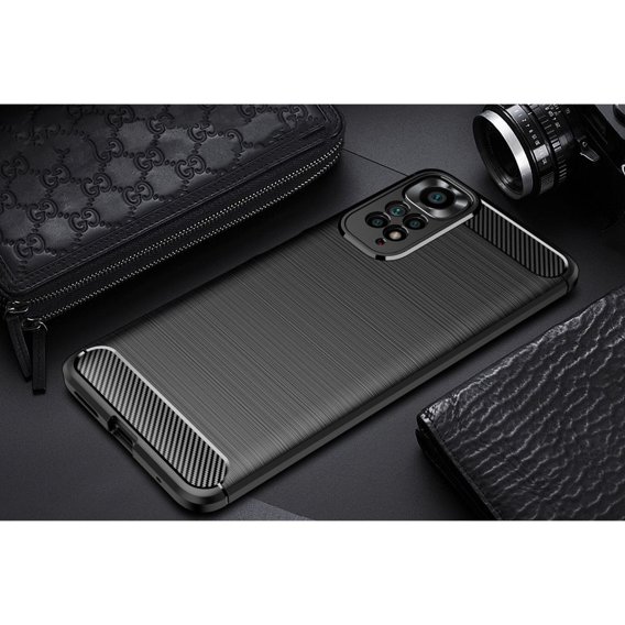 Huse pentru Xiaomi Redmi Note 11 / 11S, Carbon, negru