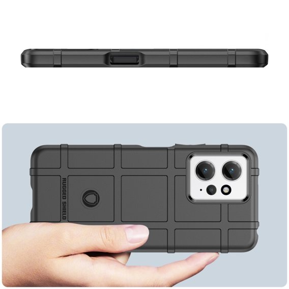 Huse pentru Xiaomi Redmi Note 12 4G, Rugged Shield, negru