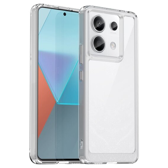 Huse pentru Xiaomi Redmi Note 13 Pro 5G, Fusion Hybrid, transparentă