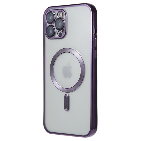 Huse pentru iPhone 12 Pro, MagSafe Hybrid, violet