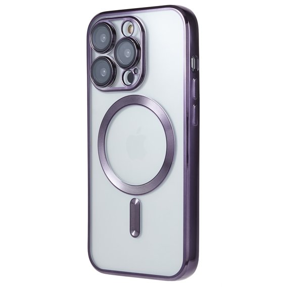 Huse pentru iPhone 13 Pro, MagSafe Hybrid, violet