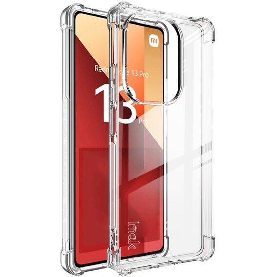 IMAK Huse pentru Xiaomi Redmi Note 13 Pro 4G, Dropproof, transparentă