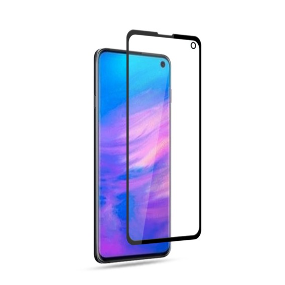 Mocolo Full Glue sticlă călită pentru Samsung Galaxy S10E, cadru negru