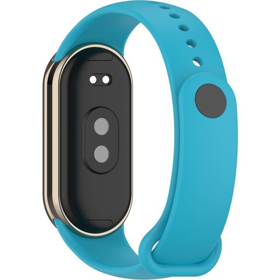 Pasek Silikonowy do Xiaomi Smart Band 8, Niebieski