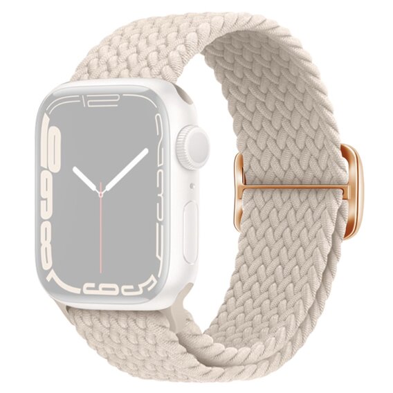 Pasek nylonowy do Apple Watch 1/2/3/4/5/6/7/8/SE 38/40/41/mm, Biały