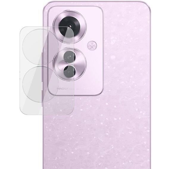 Sticlă temperată pentru camera foto pentru Oppo Reno 11F 5G, transparentă