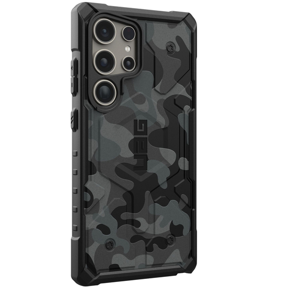 Urban Armor Gear Huse pentru Galaxy S24 Ultra, Pathfinder SE MagSafe Camo, negru