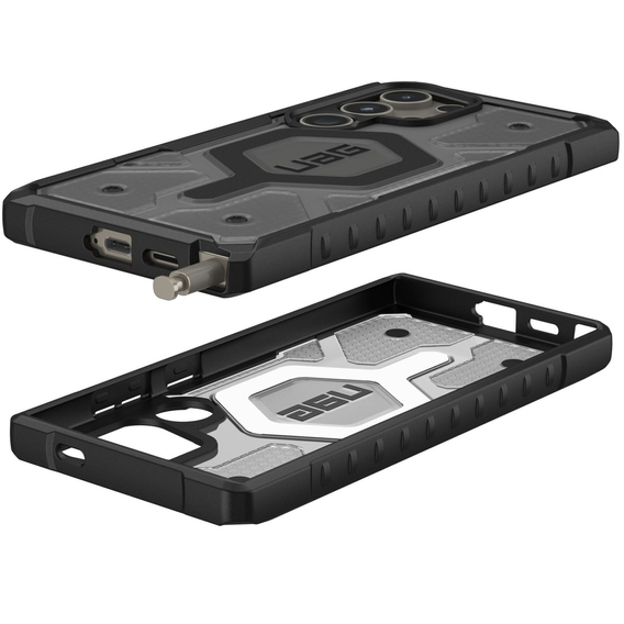 Urban Armor Gear Huse pentru Samsung Galaxy S24 Ultra, Pathfinder MagSafe, transparentă