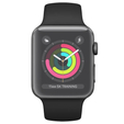 3x ERBORD Hydrogel Foil pentru Apple Watch 1/2/3 38mm