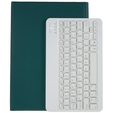 Carcasă + tastatură Galaxy Tab S7+ Plus / S8+ Plus /S7 FE T730 T733, Pen Slot, verde