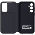 Caz original Samsung pentru Galaxy S23 FE, S View Wallet Cover, negru