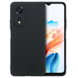 Caz subțire pentru Oppo A58 4G, Slim, negru