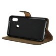 Cu clapetă pentru Huawei P20 Lite, Split Leather Wallet, negru