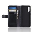 Cu clapetă pentru Samsung Galaxy A50 / A30s, Leather Flexi Book, negru