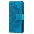 Cu clapetă pentru Samsung Galaxy A55 5G, Mandala Flower, verde