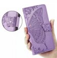 Cu clapetă pentru T Phone 2 5G, Butterfly, violet