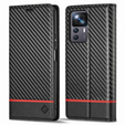 Cu clapetă pentru Xiaomi 12T / 12T Pro, LC.IMEEKE, negru