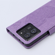 Cu clapetă pentru Xiaomi 13T / 13T Pro, Butterfly, violet