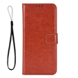 Cu clapetă pentru Xiaomi Redmi Note 12 5G / POCO X5 5G, Crazy Horse Wallet, maro