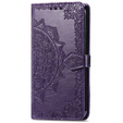 Cu clapetă pentru Xiaomi Redmi Note 12S, Mandala, violet