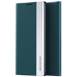 Cu clapetă pentru Xiaomi Redmi Note 9S/9 Pro/9 Pro Max, Side Magnetic, verde