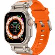 Curea ERBORD ProTech pentru Apple Watch 1/2/3/4/4/5/6/6/7/8/9/SE/Ultra/Ultra 2 42/44/45/49MM, portocaliu