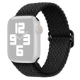 Curea din nailon pentru Apple Watch 1/2/3/4/4/5/6/6/7/8/SE/ULTRA 42/44/45/49mm, negru