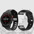 Curea din silicon pentru Samsung Galaxy Fit 3, negru