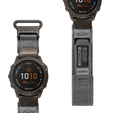 ERBORD MP84 Curea din nylon Quickfit pentru Garmin Fenix 5X/6X/6X PRO/7X (mărime M/L)