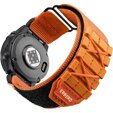 ERBORD Quickfit curea din nylon pentru Garmin Fenix 5X/6X/6X PRO/7X, portocaliu