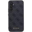 GUESS Huse pentru Samsung Galaxy S23 FE, 4G Metal Gold Logo, gri