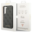 GUESS Huse pentru Samsung Galaxy S24, 4G Charms Collection Hardcase, gri