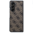 GUESS Huse pentru Samsung Galaxy Z Fold 5, 4G Charms Collection Hardcase, maro