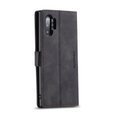 Husa CASEME pentru Samsung Galaxy Note 10 Plus/5G, Leather Wallet Case, negru