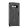 Husa CASEME pentru Samsung Galaxy S10, Leather Wallet Case, negru