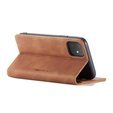 Husa CASEME pentru iPhone 11, Leather Wallet Case, verde